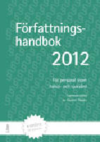F&ouml;rfattningshandbok 2012, bok med onlinetj&auml;nst