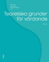 Teoretiska grunder f&ouml;r v&aring;rdande