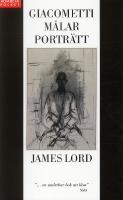 Giacometti m&aring;lar portr&auml;tt