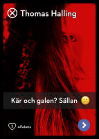K&auml;r och galen? S&auml;llan