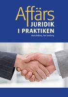 Aff&auml;rsjuridik i praktiken