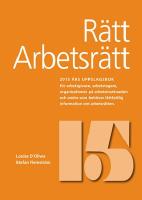 R&auml;tt Arbetsr&auml;tt 2015