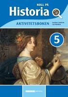 Koll p&aring; Historia 5 Aktivitetsbok upplaga 2