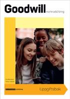 Goodwill Marknadsf&ouml;ring Uppgiftsbok