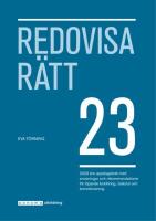 Redovisa R&auml;tt 2023