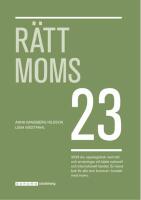 Rätt Moms 2023