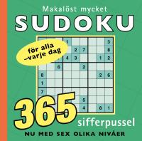 Makal&ouml;st mycket sudoku : f&ouml;r alla - varje dag