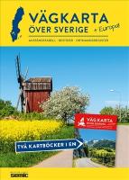 V&auml;gkarta &ouml;ver Sverige och Europa