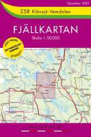 Z58 Kl&ouml;vsj&ouml; - Vemdalen Fj&auml;llkartan - 1:50000