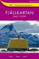 BD1 Treriksr&ouml;set-Rostoj&aacute;vri 1:100000 - Fj&auml;llkarta