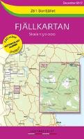 Z61 Sonfj&auml;llet Fj&auml;llkartan : Skala 1:50 000