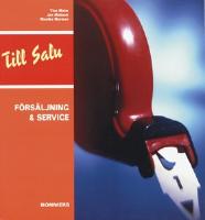 F&ouml;rs&auml;ljning och service L&auml;robok