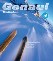 Genau! 3 Textbok inkl. ljudfiler och elevwebb