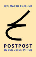 Postpost : en bok om definition