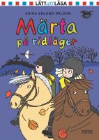 M&auml;rta p&aring; ridl&auml;ger