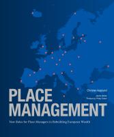 Place management : new roles for place managers in rebuilding European wealth