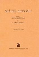 Sk&aring;nes ortnamn