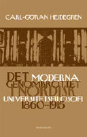 Det moderna genombrottet i nordisk universitetsfilosofi 1860-1915