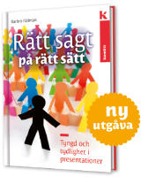 R&auml;tt sagt p&aring; r&auml;tt s&auml;tt