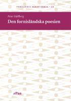 Den fornisl&auml;ndska poesien