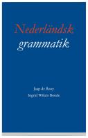 Nederl&auml;ndsk grammatik