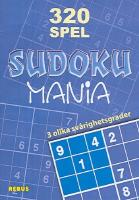 320 spel - sudoku mania
