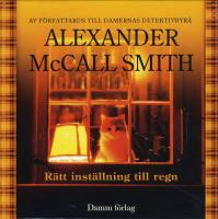 R&auml;tt inst&auml;llning till regn