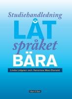 L&aring;t spr&aring;ket b&auml;ra