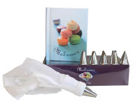 Makroner : presentbox med sprits&nbsp;