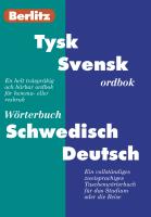 Tysk-svensk ordbok