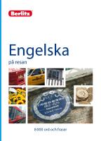 Engelska p&aring; resan - [8000 ord och fraser]