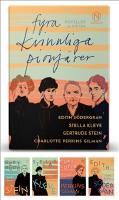 Fyra kvinnliga pionj&auml;rer: noveller & dikter