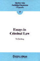 Essays in Criminal Law