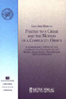 Parties to a Crime and the Notion of a Complicity Object