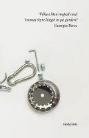 Vilken liten moped med kromat styre l&auml;ngst in p&aring; g&aring;rden?