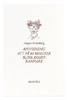 Anvisning att p&aring; 60 minuter bliva konstk&auml;nnare