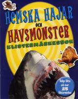 Hemska hajar och havsmonster klisterm&auml;rkesbok