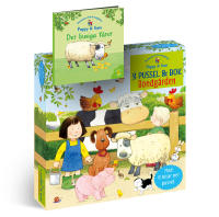 3 pussel & bok. Bondg&aring;rden