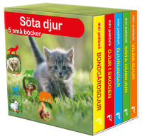 S&ouml;ta djur - fem sm&aring; b&ouml;cker