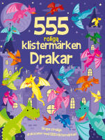 555 roliga klisterm&auml;rken : Drakar