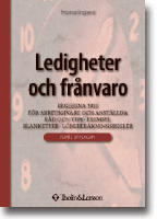 Ledigheter och fr&aring;nvaro