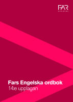 FARs Engelska ordbok