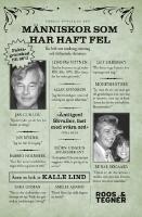 M&auml;nniskor som har haft fel