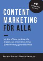 Content Marketing f&ouml;r alla