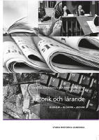 Retorik och l&auml;rande