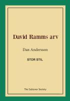 David Ramms arv (stor stil)