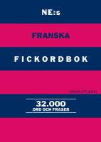 NE:s franska fickordbok - fransk-svensk, svensk-fransk