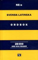 NE:s svensk-latinska ordbok