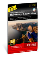 H&oslash;yfjellskart Lofoten - Moskenes&oslash;ya & Flakstad&oslash;ya