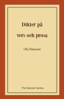 Dikter p&aring; vers och prosa